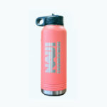 Butelka na wodę ze stali nierdzewnej.