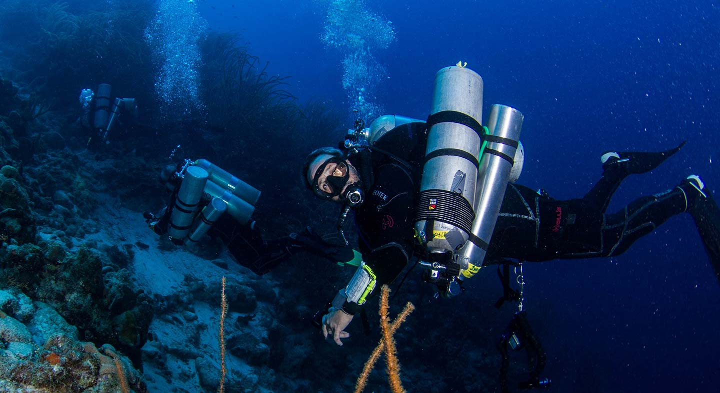 Mixed Gas and Decompression Diving